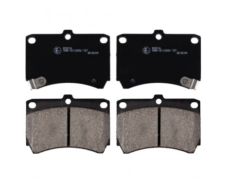 Brake Pad Set, disc brake ADM54249 Blue Print