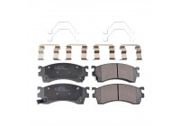 Brake Pad Set, disc brake ADM54250 Blue Print