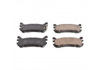 Brake Pad Set, disc brake ADM54254 Blue Print