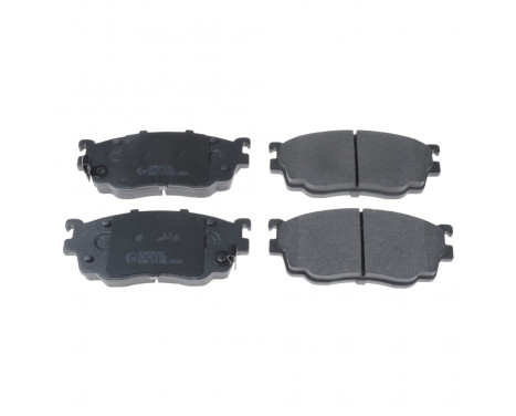 Brake Pad Set, disc brake ADM54255 Blue Print