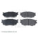 Brake Pad Set, disc brake ADM54255 Blue Print, Thumbnail 2