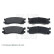 Brake Pad Set, disc brake ADM54262 Blue Print, Thumbnail 2