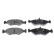 Brake Pad Set, disc brake ADM54265 Blue Print