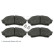 Brake Pad Set, disc brake ADM54266 Blue Print, Thumbnail 2