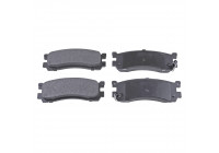 Brake Pad Set, disc brake ADM54271 Blue Print
