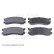 Brake Pad Set, disc brake ADM54271 Blue Print, Thumbnail 2