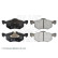 Brake Pad Set, disc brake ADM54273 Blue Print, Thumbnail 3
