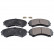 Brake Pad Set, disc brake ADM54278 Blue Print