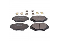 Brake Pad Set, disc brake ADM54283 Blue Print