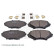 Brake Pad Set, disc brake ADM54283 Blue Print, Thumbnail 2
