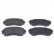 Brake Pad Set, disc brake ADM54285 Blue Print