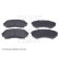 Brake Pad Set, disc brake ADM54285 Blue Print, Thumbnail 2