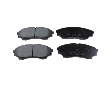 Brake Pad Set, disc brake ADM54286 Blue Print