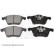 Brake Pad Set, disc brake ADM54287 Blue Print, Thumbnail 2