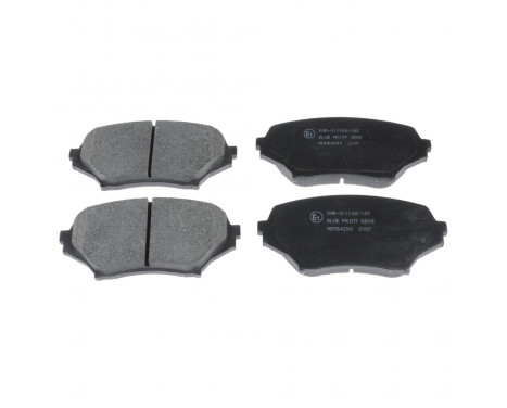 Brake Pad Set, disc brake ADM54290 Blue Print