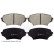 Brake Pad Set, disc brake ADM54290 Blue Print, Thumbnail 2