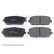 Brake Pad Set, disc brake ADM54291 Blue Print, Thumbnail 2
