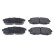 Brake Pad Set, disc brake ADM54292 Blue Print