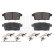 Brake Pad Set, disc brake ADM54298 Blue Print, Thumbnail 2