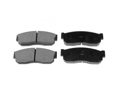 Brake Pad Set, disc brake ADN14204 Blue Print