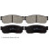 Brake Pad Set, disc brake ADN14204 Blue Print, Thumbnail 2