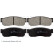 Brake Pad Set, disc brake ADN14204 Blue Print, Thumbnail 2