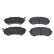 Brake Pad Set, disc brake ADN142108 Blue Print