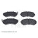 Brake Pad Set, disc brake ADN142108 Blue Print, Thumbnail 2