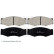Brake Pad Set, disc brake ADN142109 Blue Print, Thumbnail 2