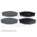 Brake Pad Set, disc brake ADN14211 Blue Print, Thumbnail 2