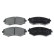 Brake Pad Set, disc brake ADN142110 Blue Print