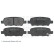 Brake Pad Set, disc brake ADN142113 Blue Print, Thumbnail 2