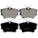 Brake Pad Set, disc brake ADN142119 Blue Print, Thumbnail 2