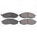 Brake Pad Set, disc brake ADN142121 Blue Print