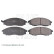 Brake Pad Set, disc brake ADN142121 Blue Print, Thumbnail 3