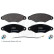 Brake Pad Set, disc brake ADN142122 Blue Print, Thumbnail 2