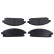 Brake Pad Set, disc brake ADN142123 Blue Print