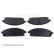 Brake Pad Set, disc brake ADN142123 Blue Print, Thumbnail 2