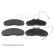 Brake Pad Set, disc brake ADN142128 Blue Print, Thumbnail 2