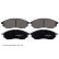 Brake Pad Set, disc brake ADN142129 Blue Print, Thumbnail 2