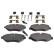 Brake Pad Set, disc brake ADN142133 Blue Print