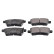 Brake Pad Set, disc brake ADN142135 Blue Print