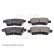Brake Pad Set, disc brake ADN142135 Blue Print, Thumbnail 2