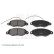 Brake Pad Set, disc brake ADN142142 Blue Print, Thumbnail 2