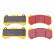 Brake Pad Set, disc brake ADN142143 Blue Print