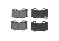 Brake Pad Set, disc brake ADN142149 Blue Print