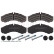 Brake Pad Set, disc brake ADN142153 Blue Print, Thumbnail 2