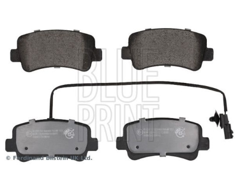 Brake Pad Set, disc brake ADN142154 Blue Print, Image 2