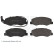 Brake Pad Set, disc brake ADN142155 Blue Print, Thumbnail 2