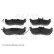 Brake Pad Set, disc brake ADN142160 Blue Print, Thumbnail 3